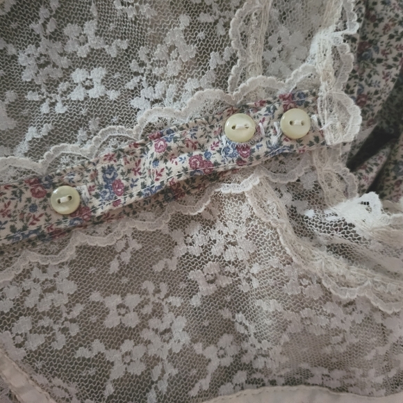 Vintage Gunne Sax Floral Dress - Picture 5 of 5